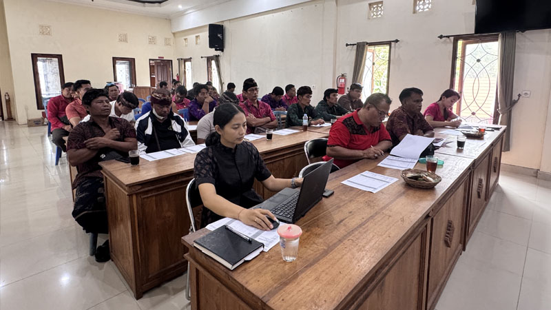 GELADI GARAPAN DUTA KECAMATAN TEGALLALANG MARKANDHYA PRAJA WINANGUN DESA TARO